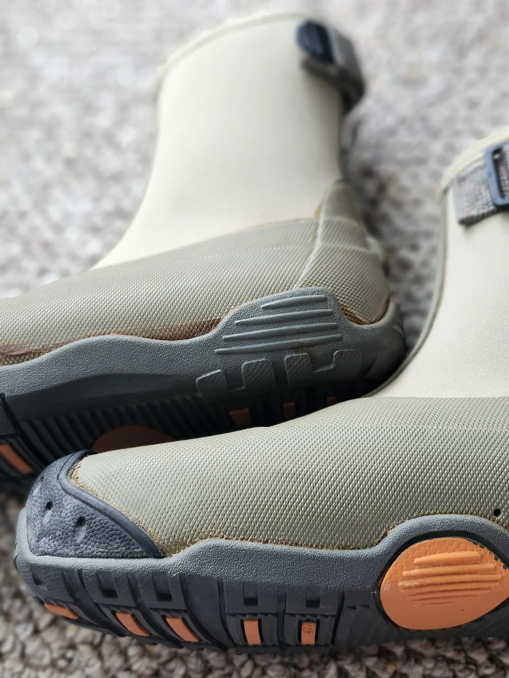Magellan Outdoors Olive Green and Black Men’s Rain & Snow Boots